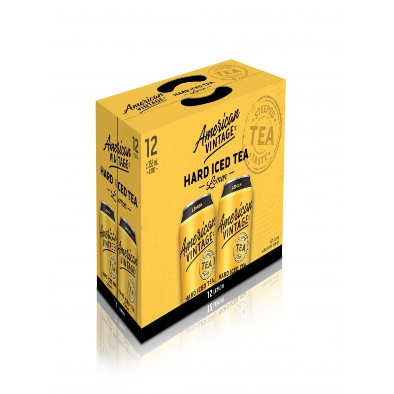 American Vintage Hard Iced Tea Lemon12pk